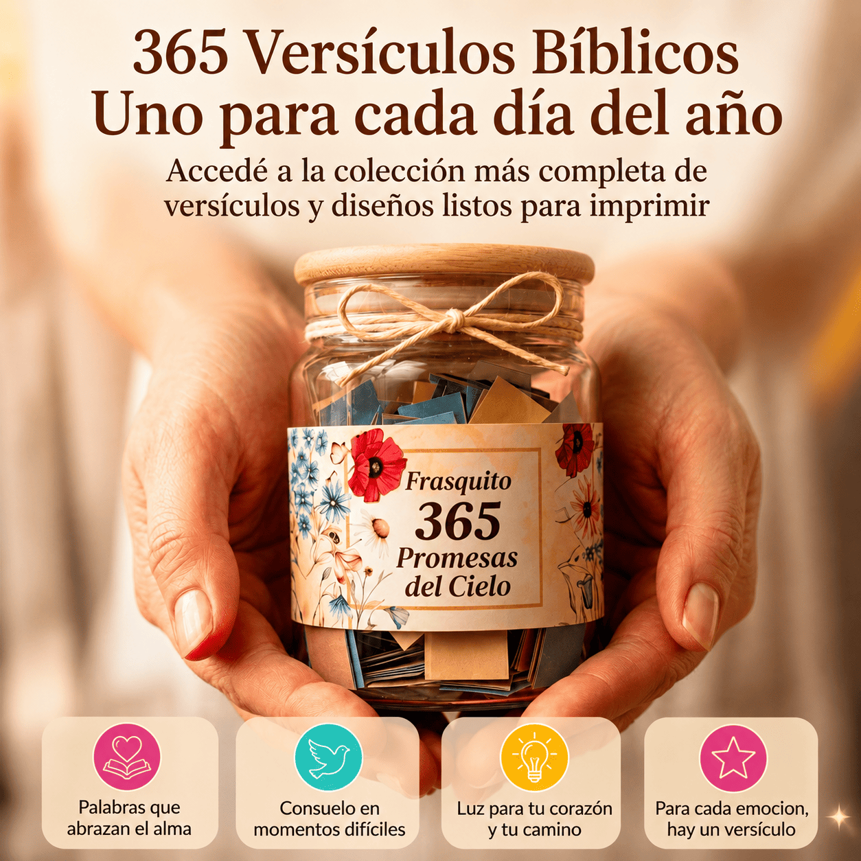 "Frasquito Promesas del Cielo"